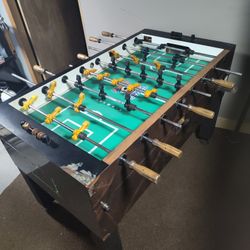 Vintage Valley Foosball Soccer Table Coin Operated