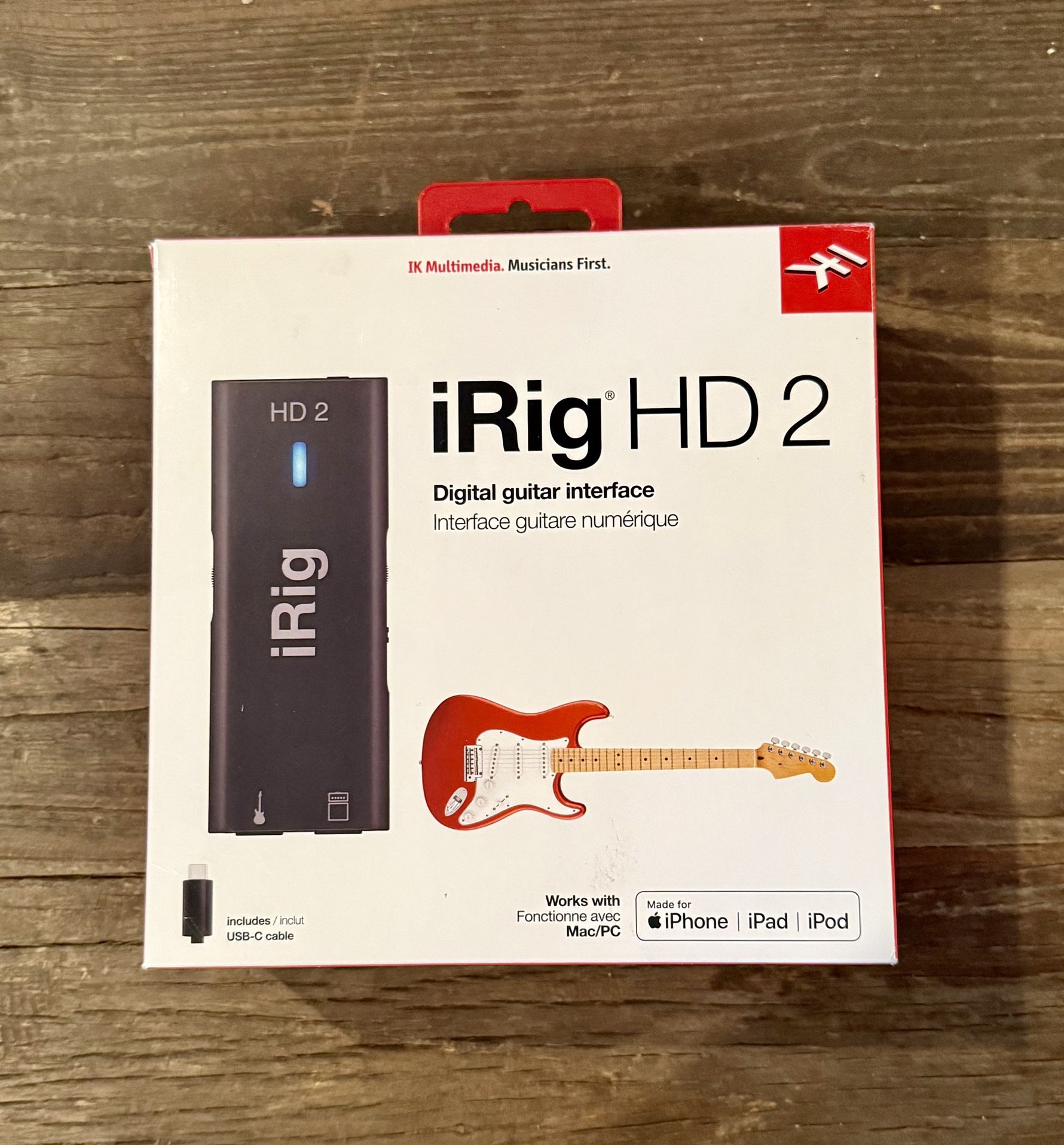 I-Rig HD 2 Guitar Interface 