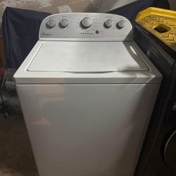 Whirlpool washer and dryer sit
