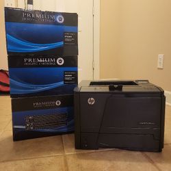 LaserJet pro 400 M401 Includes 3  NEW TonerCartridges