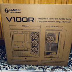 🔥 BRAND NEW GAMING TOWER FACTORY SEALED PC Case LIAN LI V100R $85.00 RETAIL 🔥