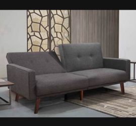 New! Comfy Large Stylish Sofa Bed Futon Sleeper! 