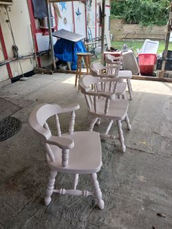 Solid wood chairs