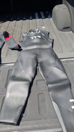 TYR Hurricane Category 1 (Cat 1) Sleeveless Triathlon Wetsuit Sz L