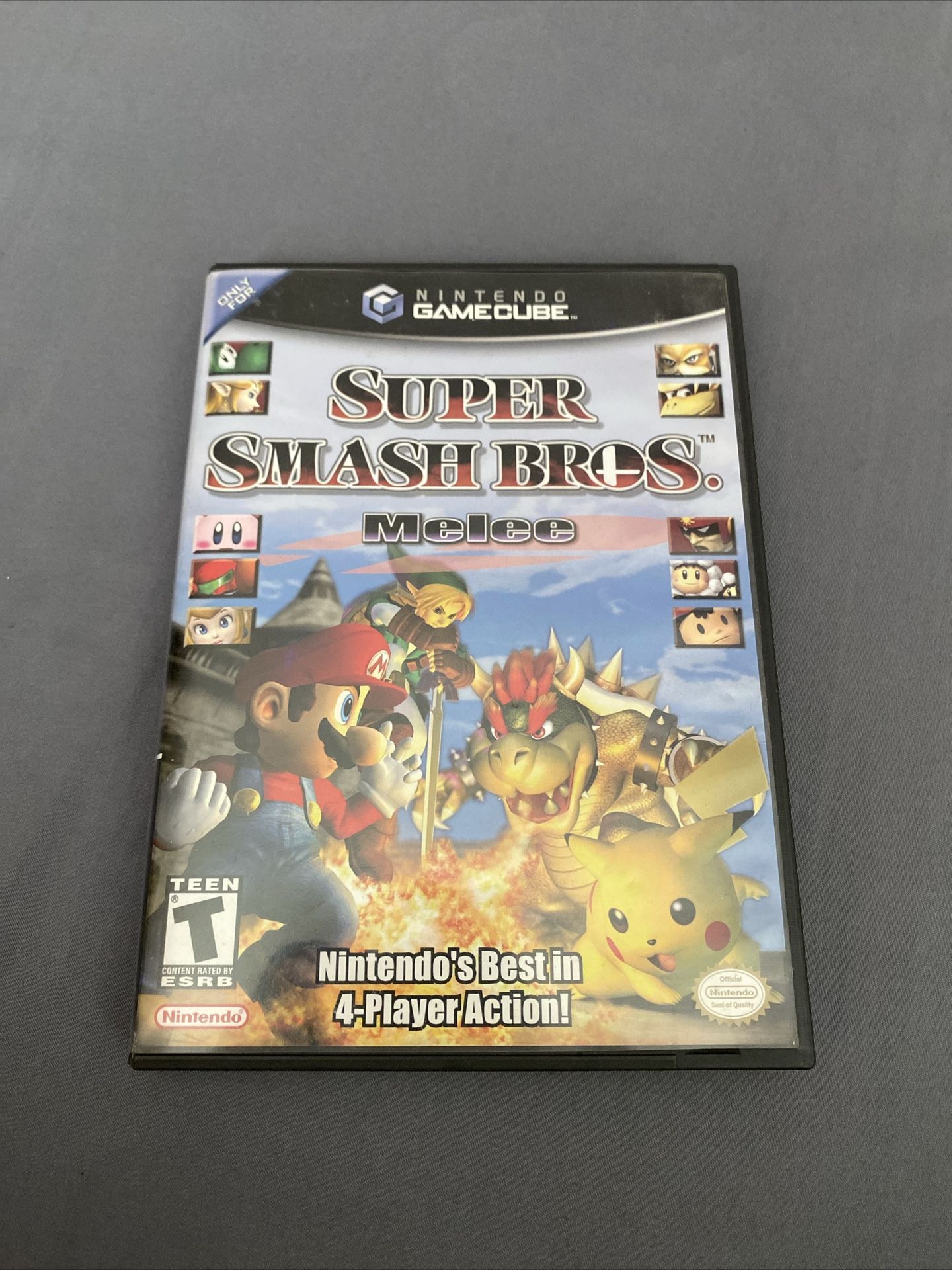 Super Smash Bros Melee WITH MANUEL (Nintendo 64 2001)