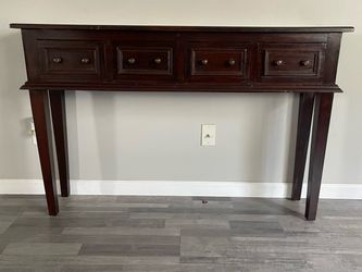 Console with drawers - Dark Brown