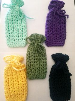 Crochet soap savers