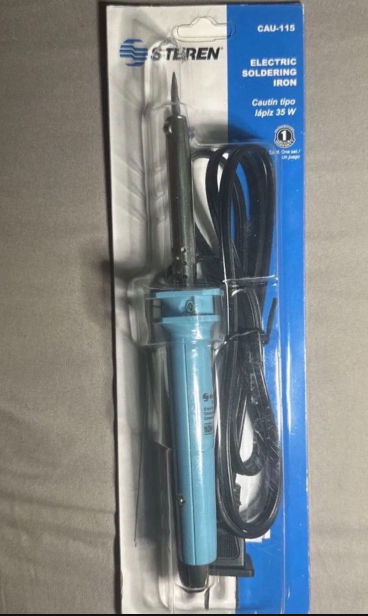 CAU-115 Electric Soldering Iron 35W 127W 60Hz New In Box Steren - I have 8