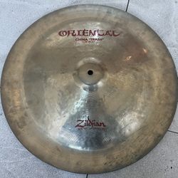 18” Zildjian Oriental China Crash Trash Cymbal!!!