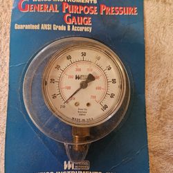 Weiss Instruments General Purpose Pressure Gauge
