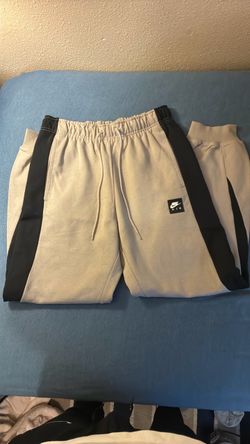 NIKE Air Jogger Pants (Light Army Black) Heavyweight Fleece Stacked Length