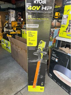 40V HP Brushless Whisper Series 26 in. Cordless Battery Hedge Trimmer with 2.0 Ah Battery and Charger
