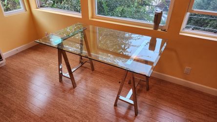 Glass Desk 