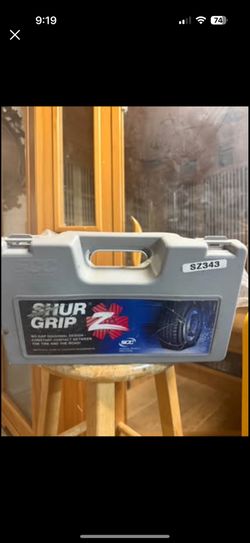 Brand New SCC Shur Grip Z Tire Chains – Model SZ343 | Fits Multiple Sizes