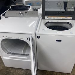 Maytag Set Washer And Dryer Gas Good Condition We Delivery 