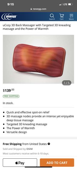 U cozy 3 D massage