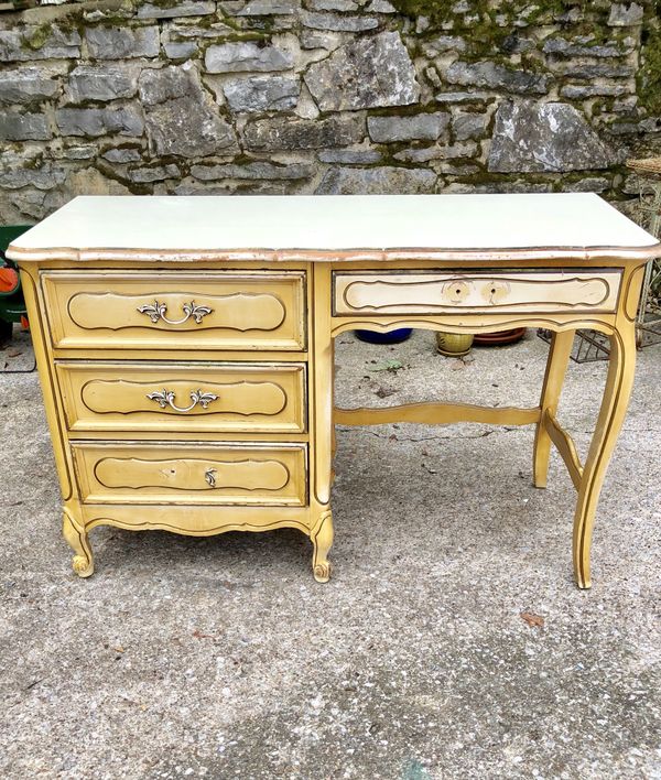 Desk • Mid Century French Provincial Desk • HENRY LINK Mademoiselle Furniture for Sale in