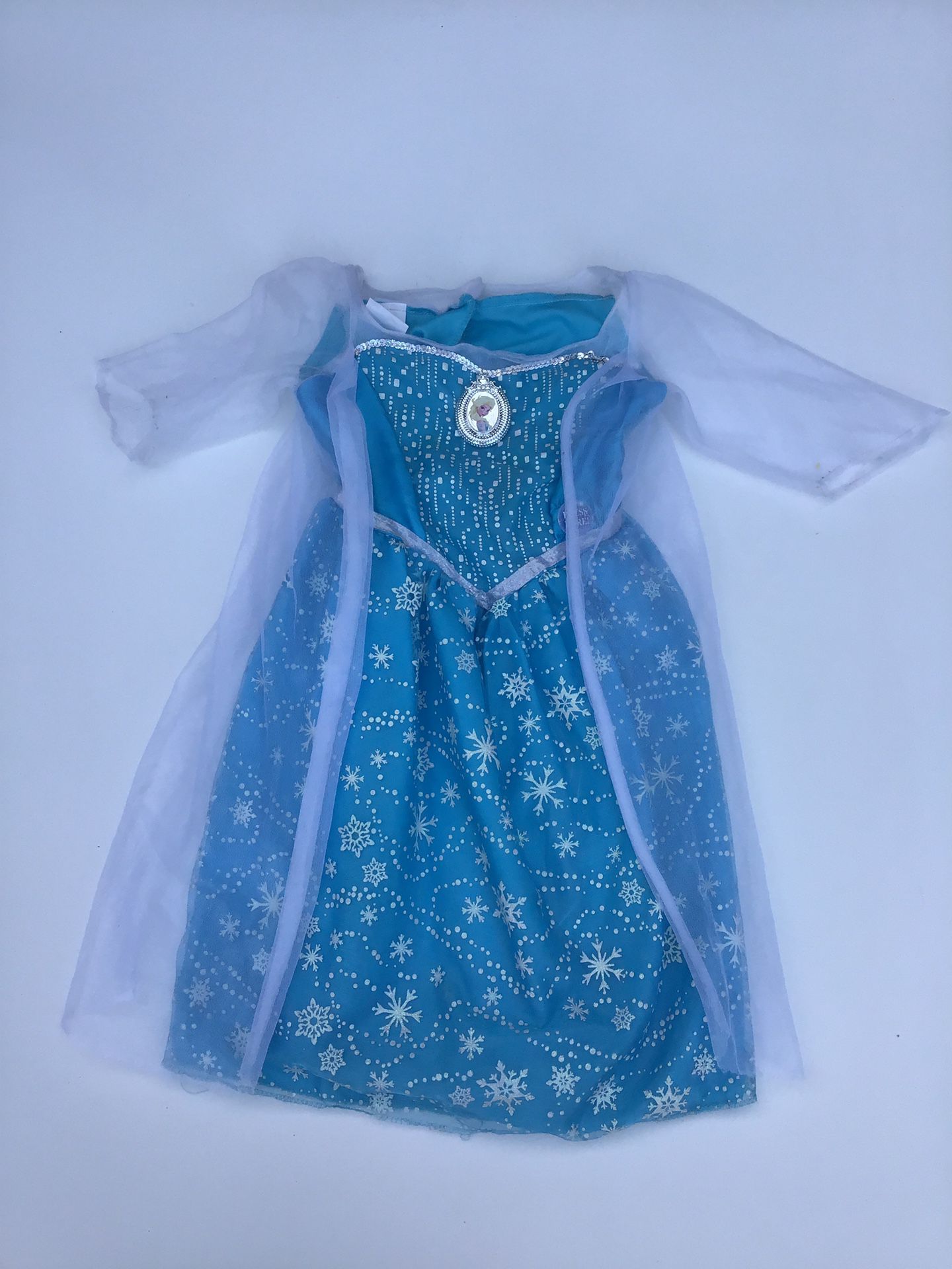 Queen Elsa princess dress Halloween Size 4-6