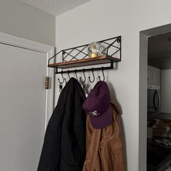 Coat Rack Wall Mount 