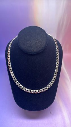 Silver 925 73g 20” Curb Chain