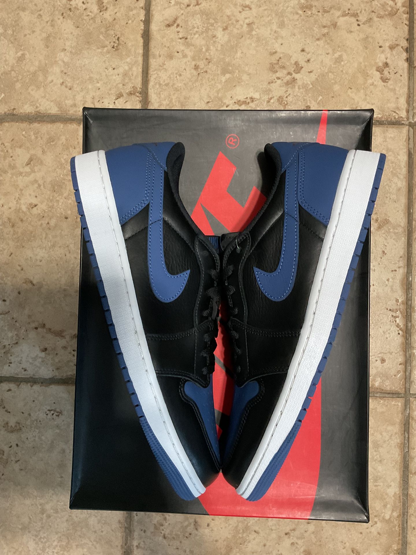 Nike Air Jordan 1 Low OG Mystic Navy Mens Size 12.5