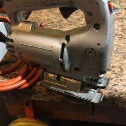 Black ndecker industrial Hand Held jigsaw just $10