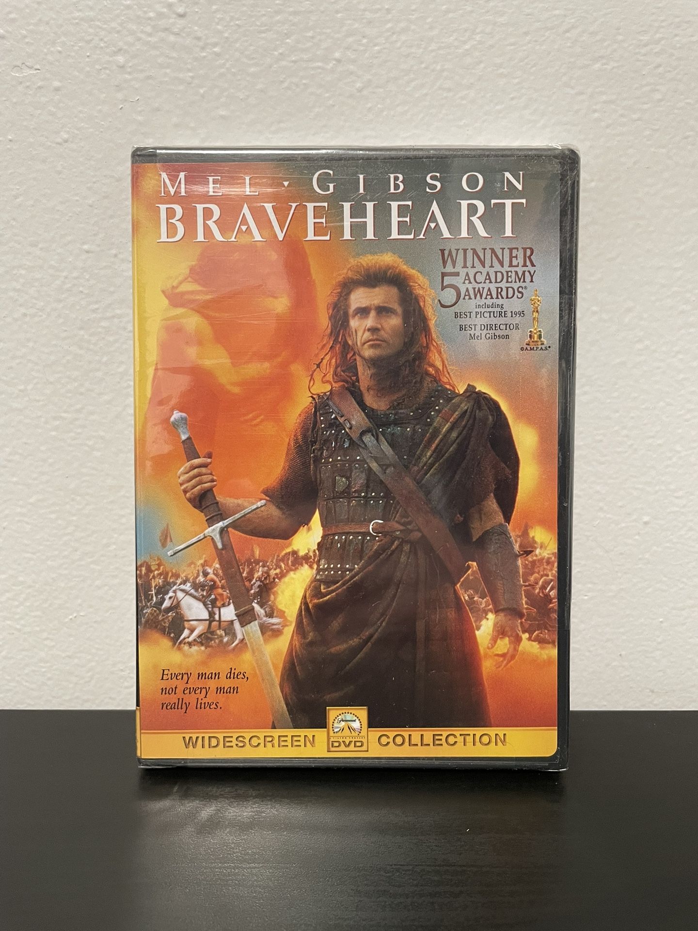 Braveheart DVD Movie NEW SEALED Mel Gibson Widescreen 1995