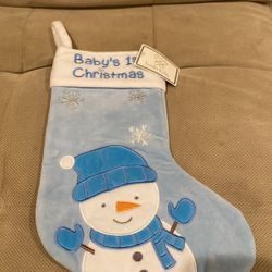 Baby’s 1st Christmas Sock