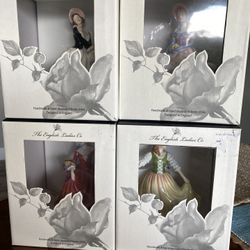 English Ladies Co.  Set Of 4 Figurines