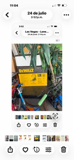Dewalt 15 amp 14” in cut off shop saw open box