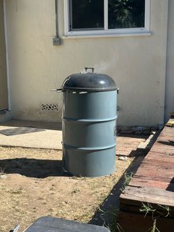 Bbq ribs barrel