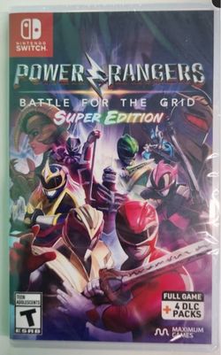 Power Rangers: Battle for the Grid [Super Edition] Switch Brand New Game ( 2021