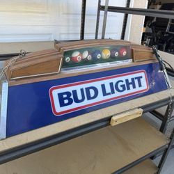 Bud Light Pool Bar Light