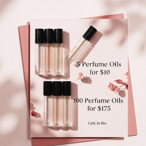 5 Perfume Oils For $10 DM For List