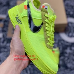 Off-White x Air Force 1 Low 'Volt'