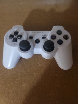 White PS3 Controller