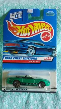 Hot Wheels Jaguar XK8 #639 1998 First Editions