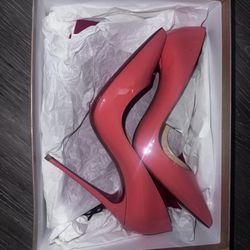 Christian Louboutin Pigalle follies Barbie Season Heels size 38