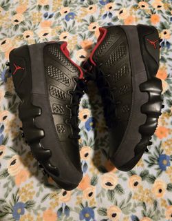 Air Jordan Retro 9 Low Charcoal GOLF Shoes