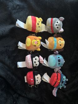Mini Disney Squishmallow Keychain/bag Charm