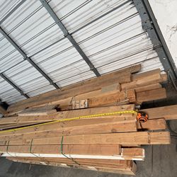 Plywood and 2” x 4”