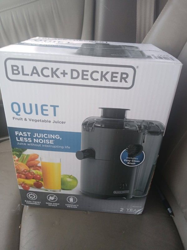 BLACK+DECKER QUIET JUICER