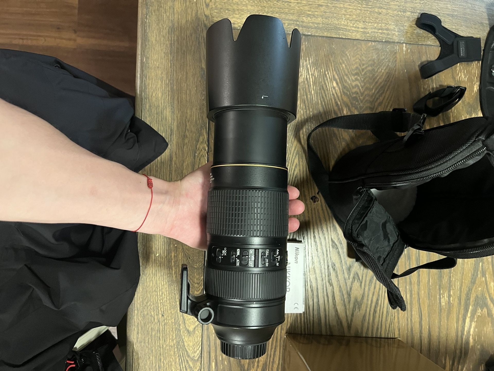 Nikon Af-s nikkor lens 80-400 f/4.5-5.6G ED VR