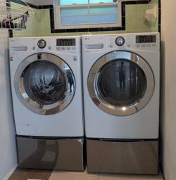 LG Front Loader Washer and Dryer