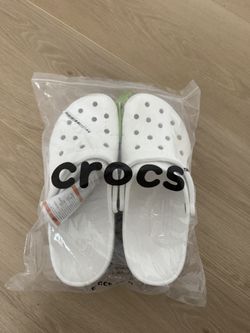 Brand New White Crocs