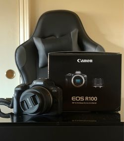 Canon EOS R100 Mirrorless Camera (Like New, Barely Used)