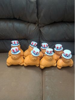 Squeeezy Patriot Bear Authentic