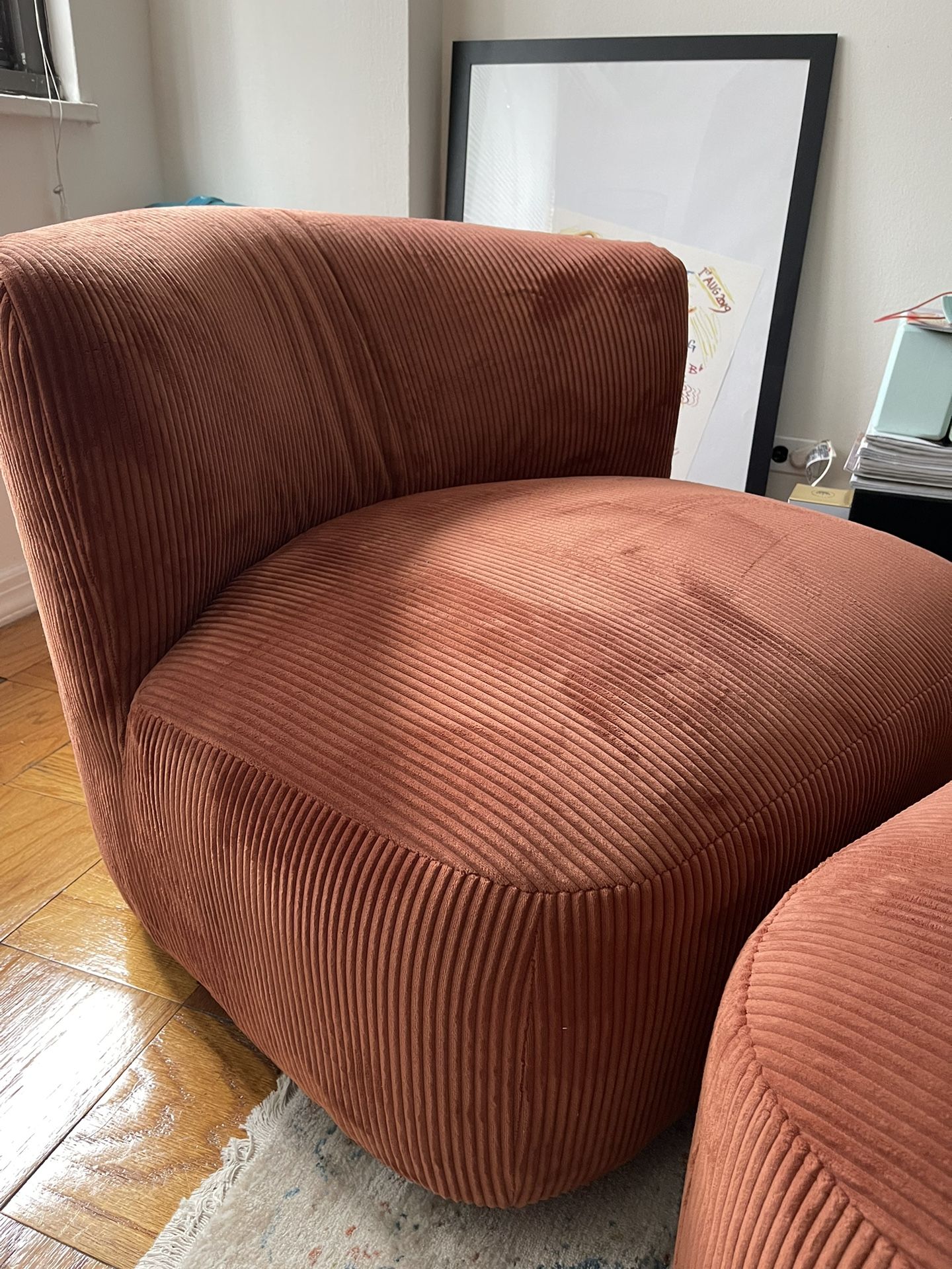 Castella Chair with Footstool from Urban Outfitters