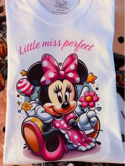 Minnie Mouse 'Little Miss Perfect' Kids Tee Size 2T/3T