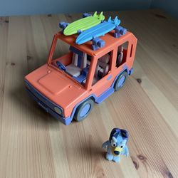 Disney Bluey Heeler Family SUV and Figure